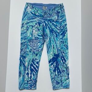 Lilly Pulitzer Lucretia Weekender Crop Leggings UPF 50 + Medium